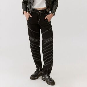 Urban Outfitters BDG Tapered Moto Jean
